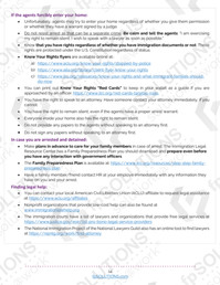 Employers' Rapid Response Toolkit for DHS-ICE Raids Sample 3