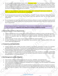 Generative AI Acceptable Use Policy Sample 3