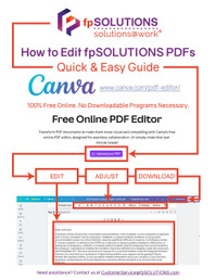 How to Edit fpS PDFs