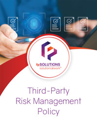Third Party Risk Management Policy Cover