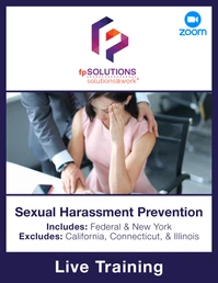 Live Sexual Harassment Prevention Training Cover