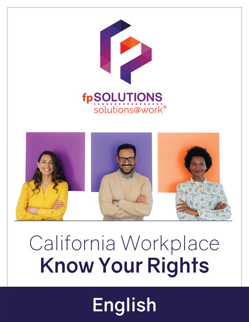 California Workplace - Know Your Rights - English Cover