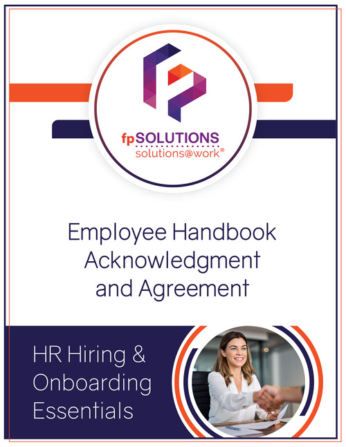 Employee Handbook Acknowledgment and Agreement