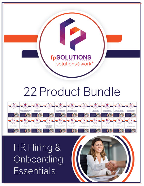 HR Hiring & Onboarding Essentials Bundle Cover