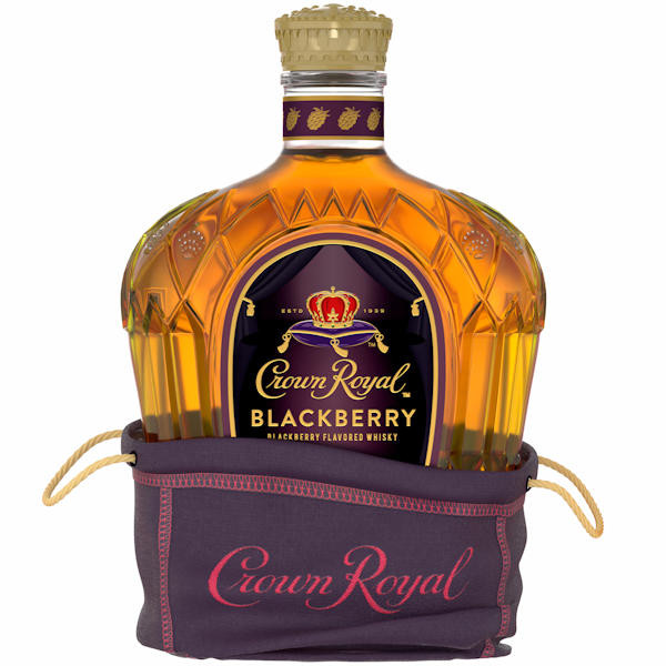 Crown Royal Blackberry Flavored Canadian Whisky 750ml Liquorama Fine