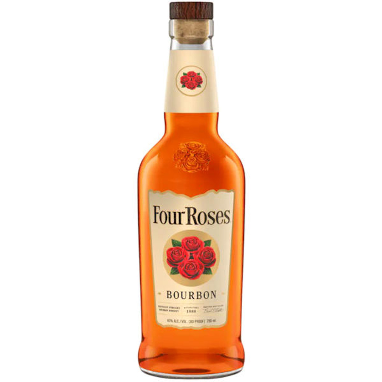 Four Roses Kentucky Straight Bourbon Whiskey 750ml