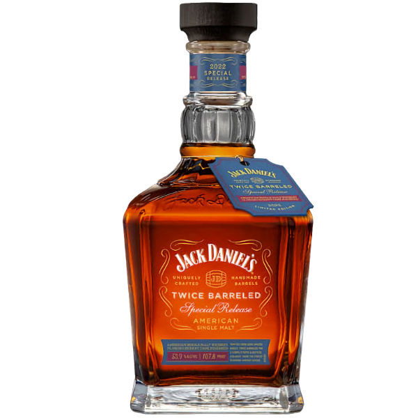 Jack Daniel's 2022 Twice Barreled Special Release American Single Malt