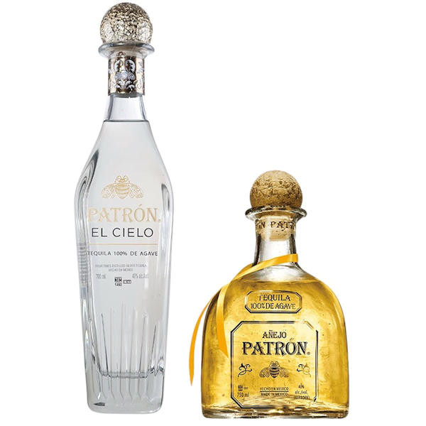 Patron El Cielo Tequila 750ml + Patron Anejo Tequila 750ml