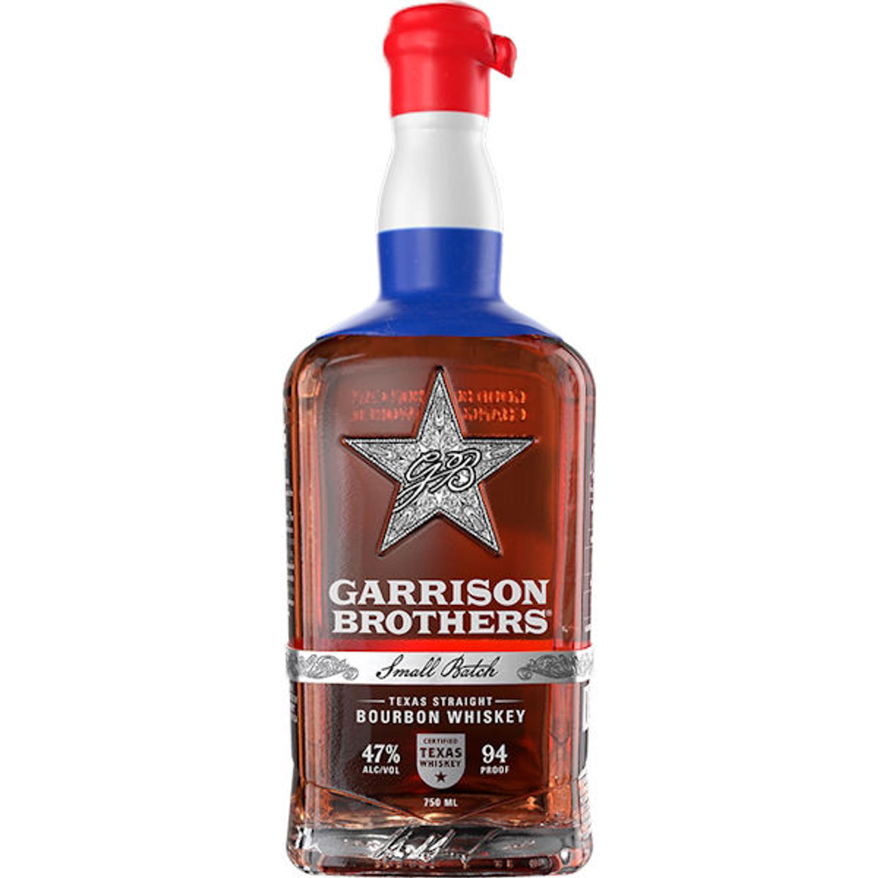 ダ*昧様 未開封　Garrison Brothers Whiskey 750ml Garrison Brothers Red, White and Blue Small Batch Texas