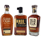 Hand Selected Private Label Single Barrel Straight Bourbon Whiskey Trio 750ml
