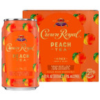 Crown Royal Peach Tea 4-Pack 12oz Cans