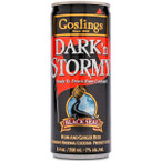 Goslings Dark n Stormy Rum Cocktail Ready-To-Drink 4-Pack 250ml Cans