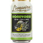 Livewire Honeydew Gin Collins Cocktail 12oz 4 Pack Cans
