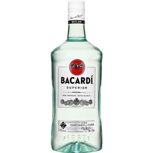 Bacardi Superior Rum Puerto Rico 1.75L