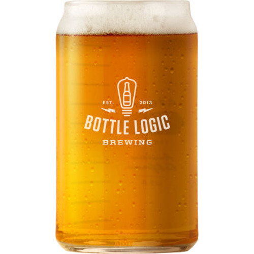 Bottle Logic Beaker Pint Glass