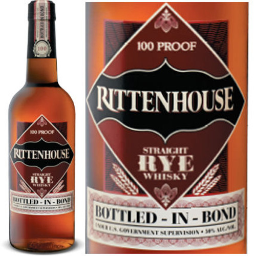 Rittenhouse Straight Rye Whiskey 750ml