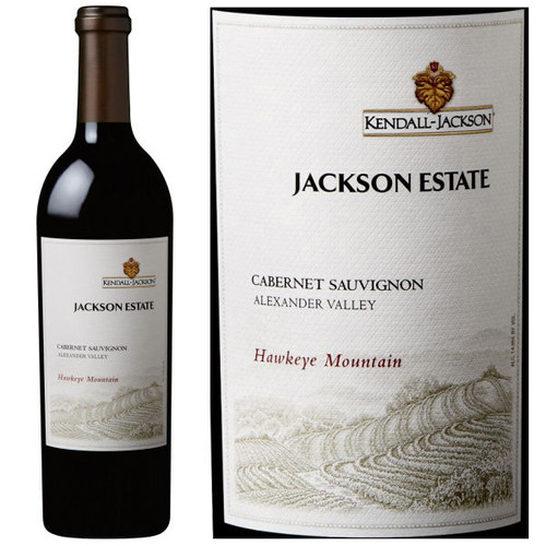 Kendall Jackson Jackson Estate Hawkeye Mountain Alexander Cabernet