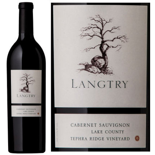 Langtry Tephra Ridge Vineyard Lake County Cabernet 2012