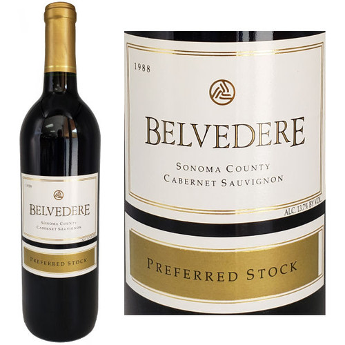 Belvedere Preferred Stock Sonoma Cabernet