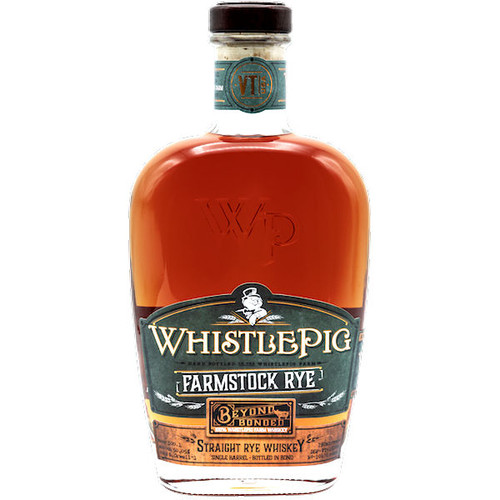 WhistlePig Farmstock Beyond Bonded Straight Rye Whiskey 750ml