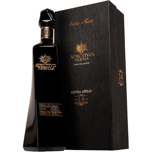 Adictivo 14 Year Old Extra Rare Double Black Extra Anejo Tequila 750ml