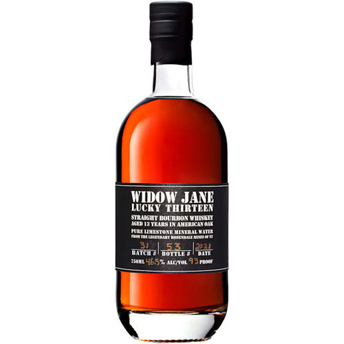 Widow Jane Lucky 13 Year Old Straight Bourbon Whiskey 750ml