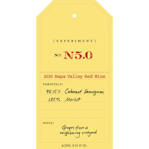 Ovid Experiment N5.0 Napa Red Blend Ovid Experiment N5.0 Napa Red Blend