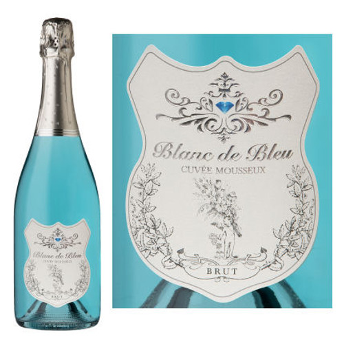 Blanc de Bleu Cuvee Mousseux Sparkling NV 750ml