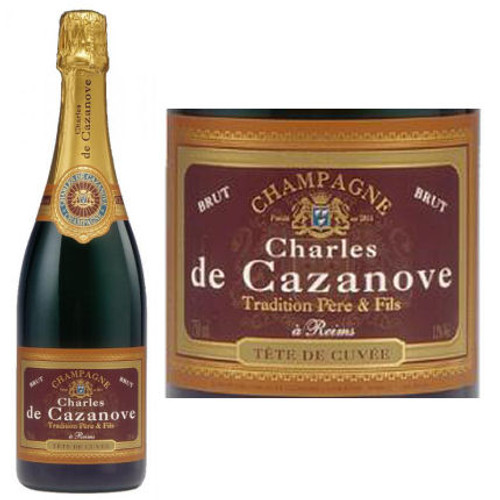Charles de Cazanove Brut Champagne NV 375ml