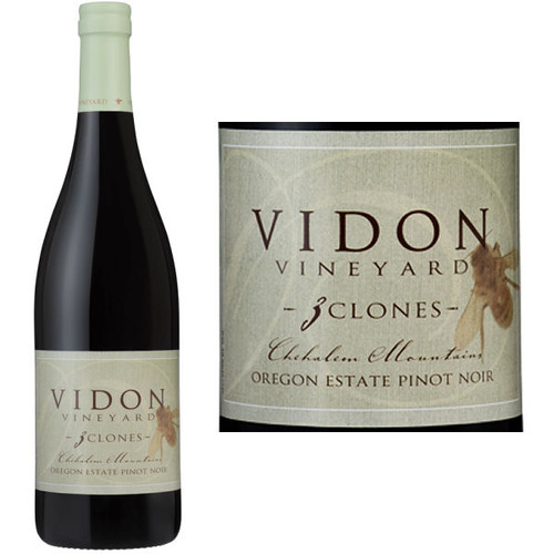 Vidon 3-Clones Chehalem Mountain Pinot Noir Oregon
