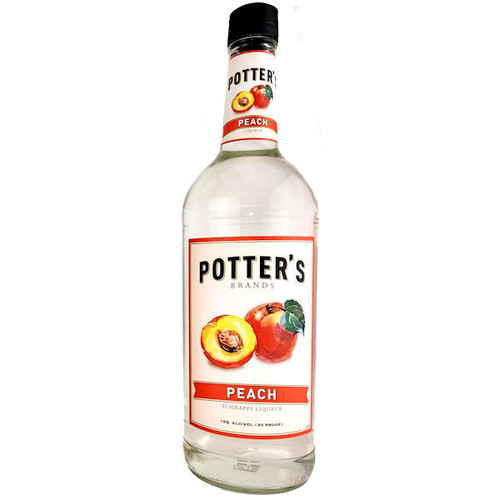 Potter's Peach Schnapps Liqueur 1L
