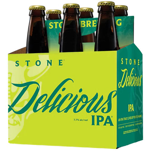 Stone Brewing Delicious IPA 12oz 6 Pack Bottles