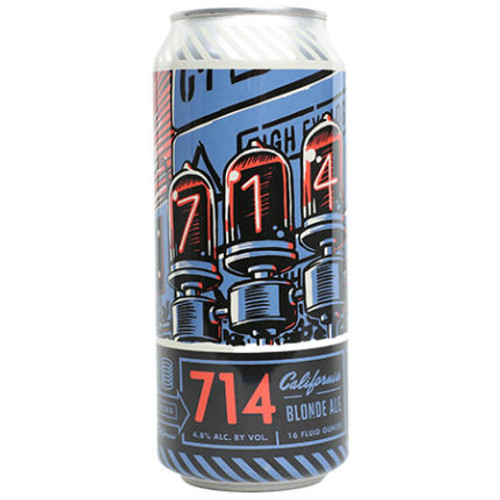 Bottle Logic 714 California Blonde Ale 16oz 4 Pack Cans