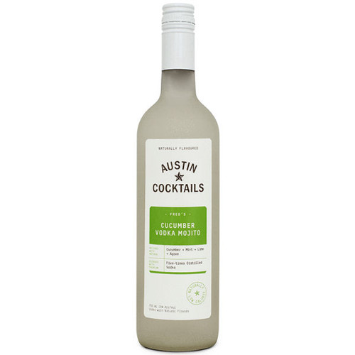 Austin Cocktails Cucumber Vodka Mojito Cocktail 750ml