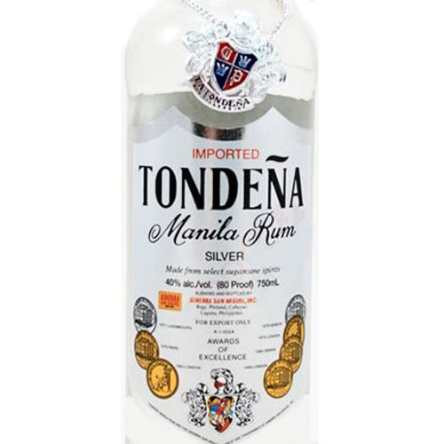 Tondena Manila Silver Rum 750ml