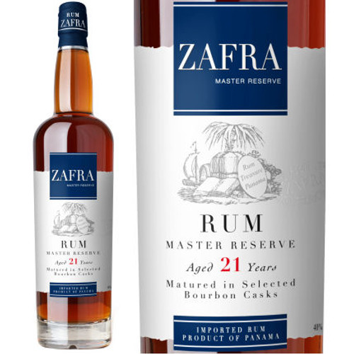 Zafra Master's Reserve 21 Year Old Panama Rum 750ml