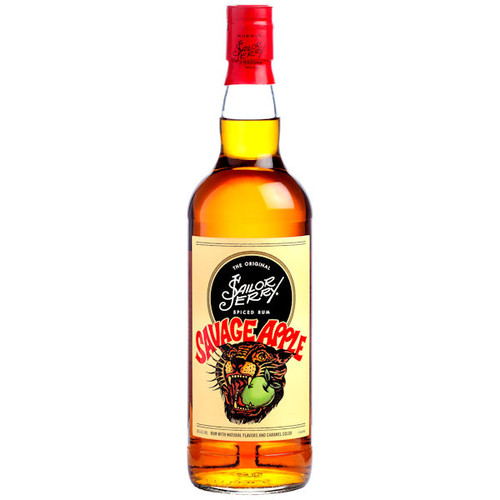 Sailor Jerry Savage Apple Spiced Rum 750ml