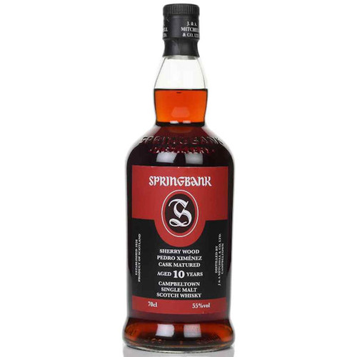 Springbank 10 Year Old PX Sherry Wood Cask Matured Campbeltown 700ml