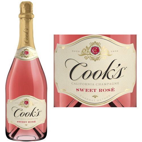Cook's Sweet Rose California Champagne NV