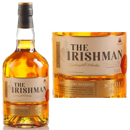 The Irishman Single Malt Irish Whiskey 750ml The Irishman Single Malt Irish Whiskey 750ml