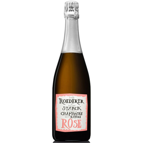 Louis Roederer et Philippe Starck Nature Brut Rose