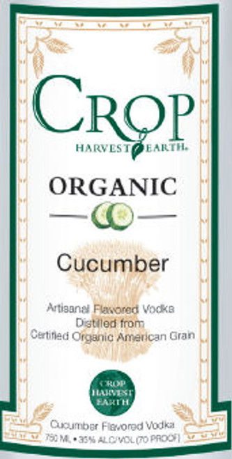 Crop Organic Cucumber Flavored Grain Vodka 750ml