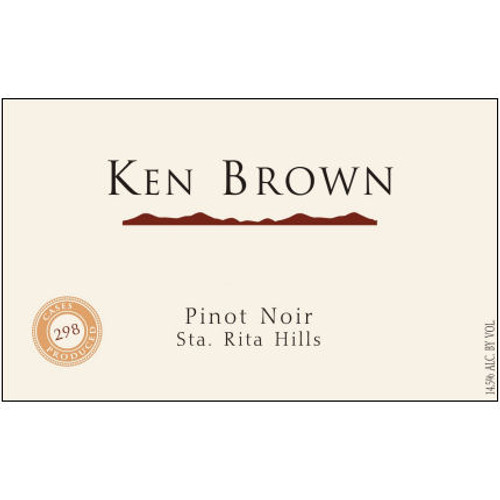 Ken Brown Sta. Rita Hills Pinot Noir