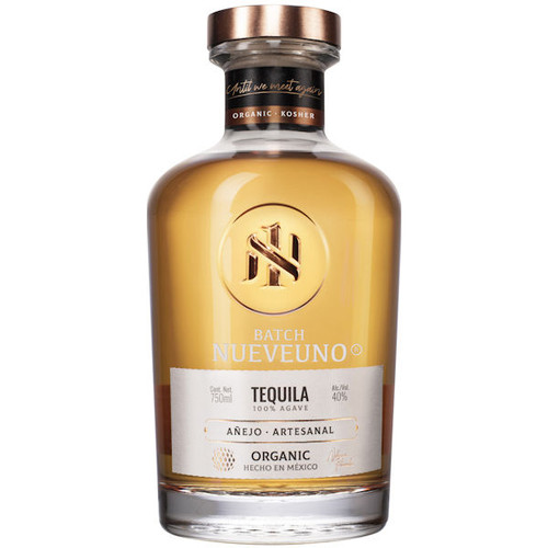 Batch Nueveuno Organic Kosher Anejo 750ml Batch Nueveuno Organic Kosher Anejo 750ml