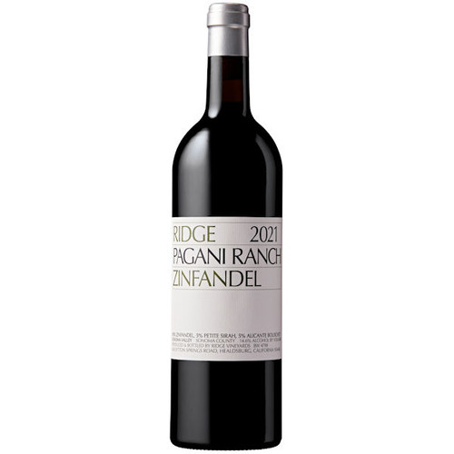 Ridge Vineyards Pagani Ranch Sonoma Zinfandel