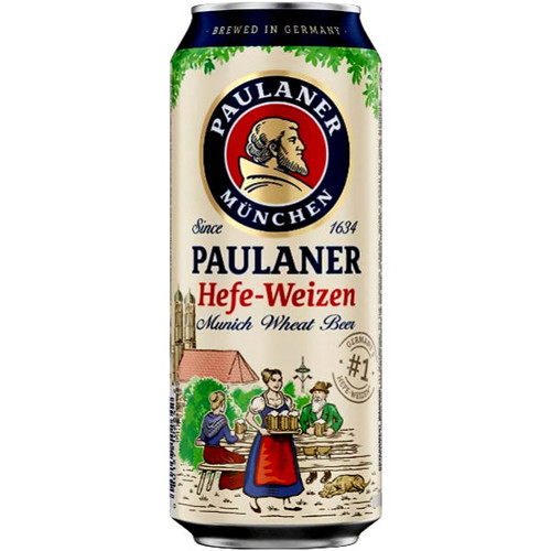 Paulaner Hefe-Weizen 500ml 4 Pack Cans Paulaner Hefe-Weizen 500ml 4 Pack Cans
