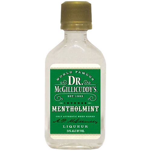 50ml Mini Dr. McGillicuddy's Mentholmint Liqueur 50ml Mini Dr. McGillicuddy's Mentholmint Liqueur
