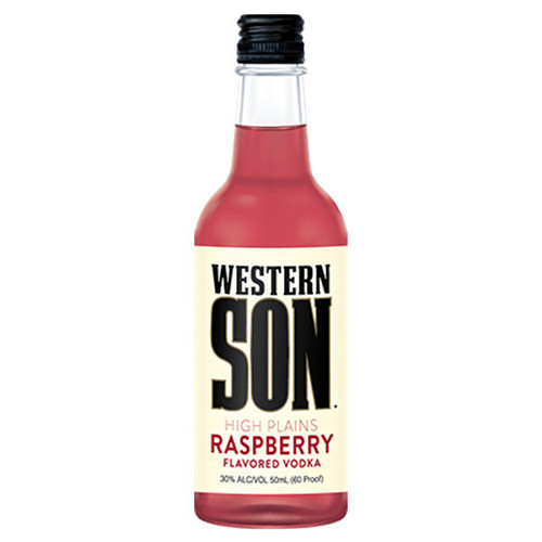 50ml Mini Western Son Raspberry Vodka