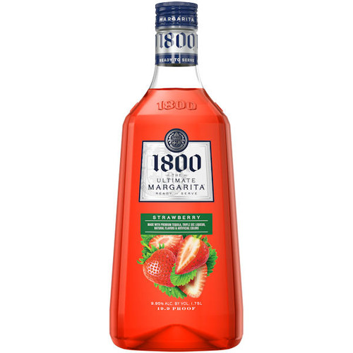 1800 The Ultimate Ready To Drink Strawberry Margarita 1.75L