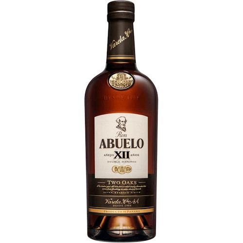 Ron Abuelo 12 Year Old Two Oaks Anejo Rum 750ml Ron Abuelo 12 Year Old Two Oaks Anejo Rum 750ml